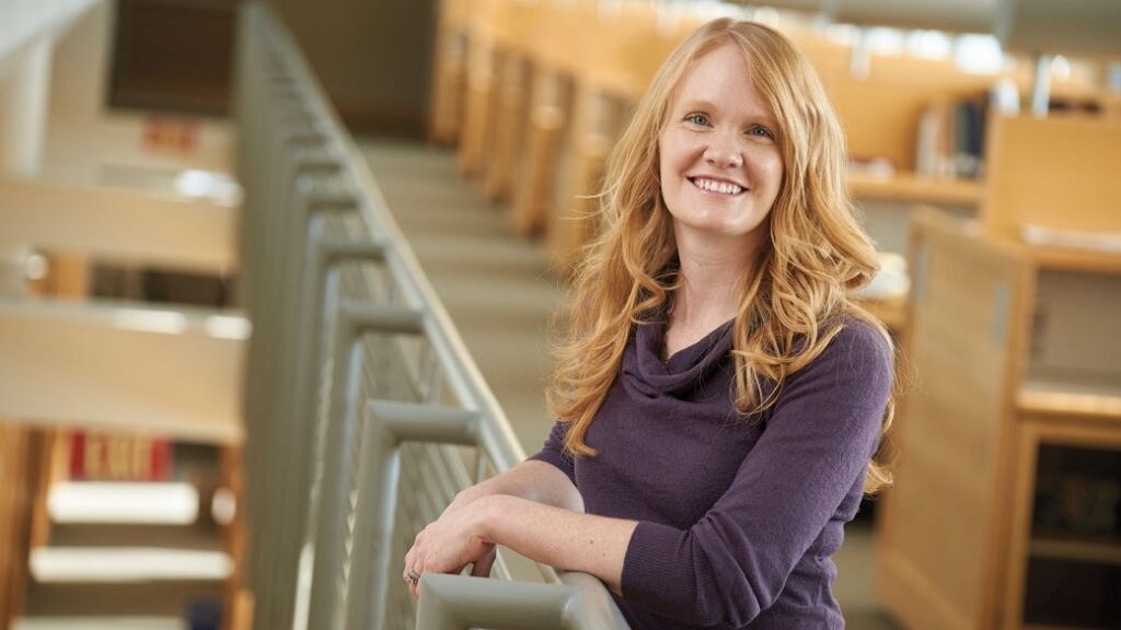 A biography shot for Amy Collier.